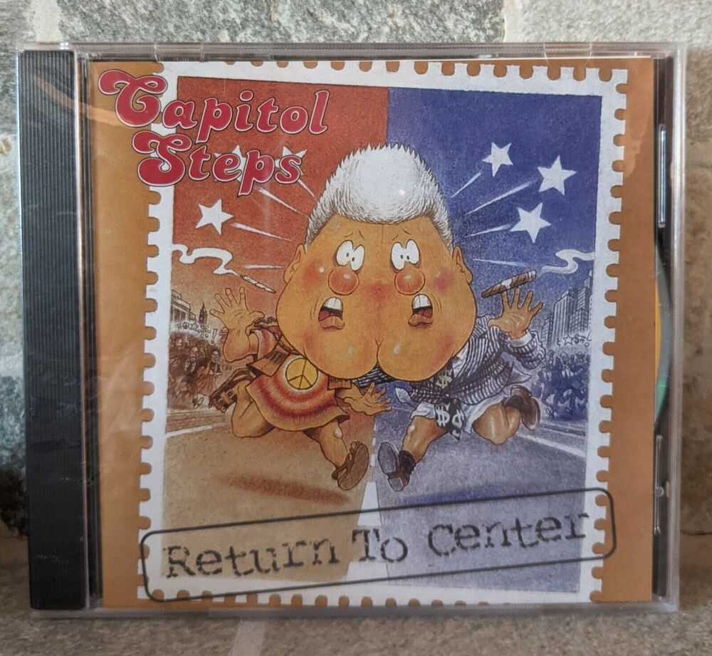 NEW CD Capitol Steps Return to Center Parody Political Novelty 1996